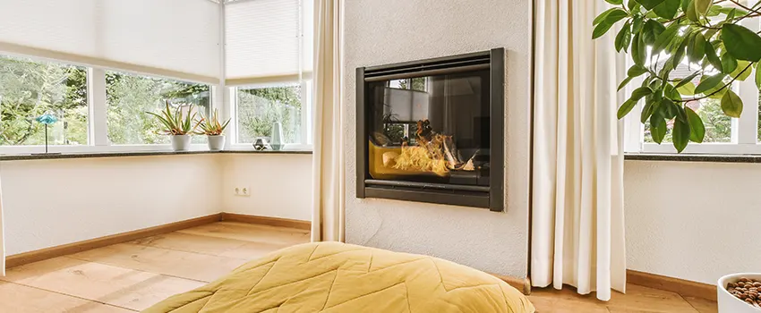 Residential Fireplace Ceramic Glass Installation in Centerville, UT