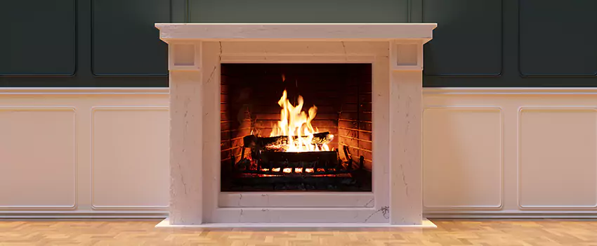 Open Flame Wood-Burning Fireplace Installation Services in Centerville, Utah