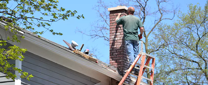 Vinyl and PVC Chimney Flashing Installation in Centerville, UT