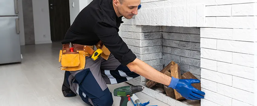 Fireplace Damaged Damper Frame Repair Services in Centerville, Utah
