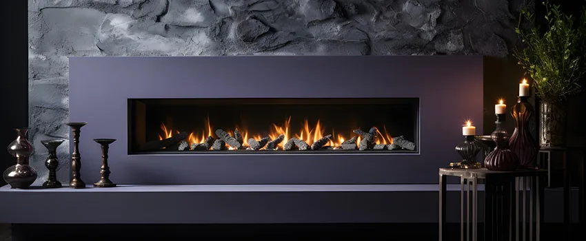 Ember Bed for Ventless Gas Fireplace in Centerville, UT