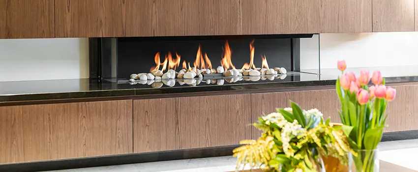 Double-height Fireplace Design Refurbishment in Centerville, Utah